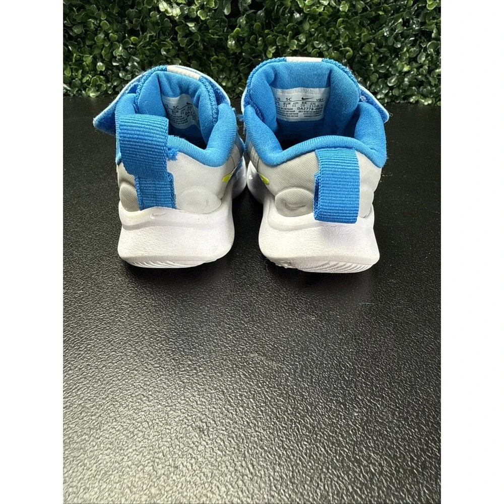 Nike Star Runner 3 TDV toddler shoes Size 5C Blue Strap Sneakers DA2778-009